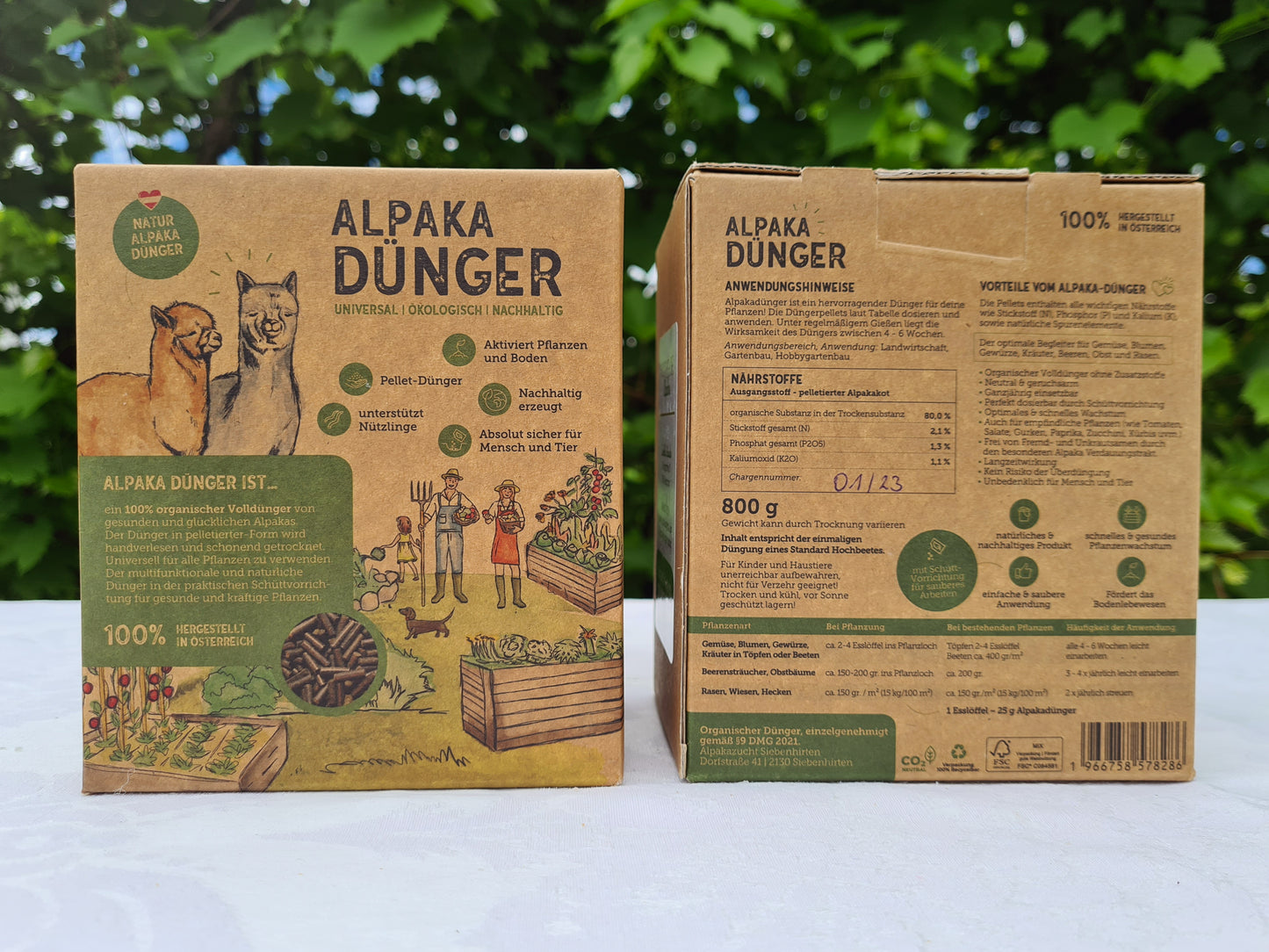 Alpaka - Dünger
