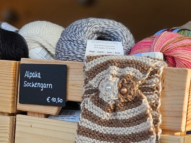 Alpaka-Sockengarn
